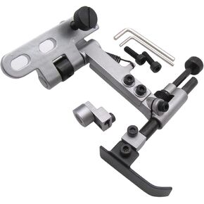 CKPSMS Brand -1SET #KG767A Suspending Edge Guide Long Straight Guide&14mm Diameter Roller Guide Compatible with/Replacement for Durkopp Adler Brand 204 205 69 267 467 767 Juki Brand LU-2210