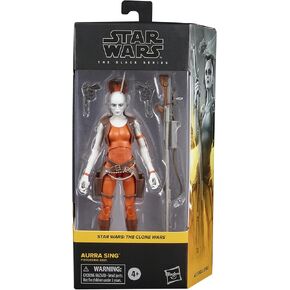 STAR WARS The Black Series Aurra Sing Toy 6-Inch-Scale The Clone Wars Collectible Action Figure, Toys for Kids Ages 4 and Up,F1870