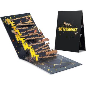Airpark Retirement Card, Retirement Gift for Woman and Men, Happy Retirement Card for Women with Envelope