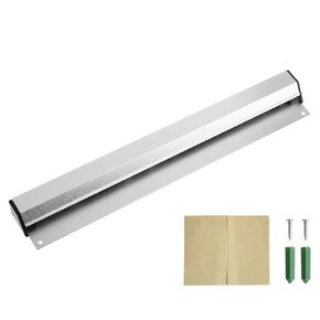 BLUECELL 12" Aluminium Receipt Ticket Bill Clip Rack Holder for Restaurant Office(12")