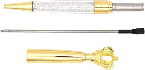 Gullor 6 PCS Gel INK BALLER BALLE PEN PEN PEN CROST CRYSTAL CRYSTAL ، Multicolor in Kuwait
