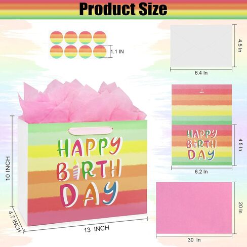Oletx Basketball Party Favor Gift Paper Bags, Large Basketball Gift Wrap Bag with Tissue Paper for Sports Party Basketball Birthday Goodie Gifts Treat Wrapping Bags for Boys Men Kids in Saudi Arabia