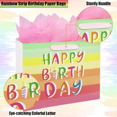Oletx Basketball Party Favor Gift Paper Bags, Large Basketball Gift Wrap Bag with Tissue Paper for Sports Party Basketball Birthday Goodie Gifts Treat Wrapping Bags for Boys Men Kids in Saudi Arabia