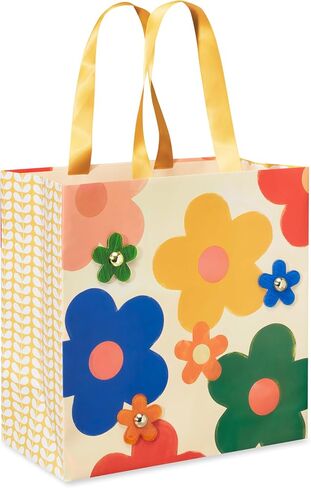 Papyrus 9" Medium Gift Bag (Citrus) for Birthdays, Weddings, Bridal Showers, Baby Showers and All Occasions (1 Bag) in Saudi Arabia