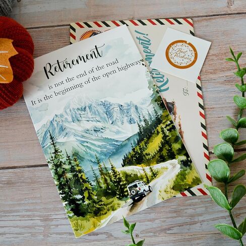Happy Retirement Card, Retirement Gifts for Men Women, Coworker Goodbye Card, Leaving Work Card, Card For Retiring Coworker, Retirement Quote, Retirement Gift in Saudi Arabia