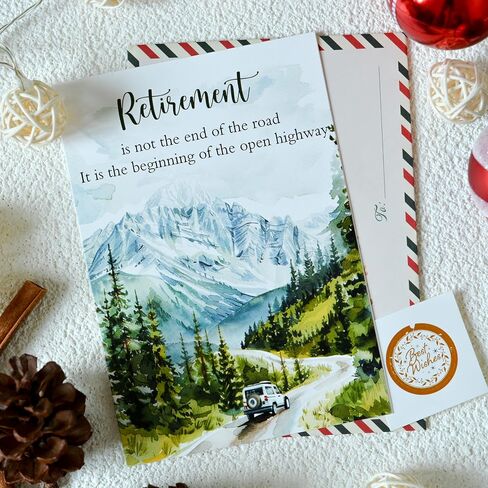 Happy Retirement Card, Retirement Gifts for Men Women, Coworker Goodbye Card, Leaving Work Card, Card For Retiring Coworker, Retirement Quote, Retirement Gift in Saudi Arabia