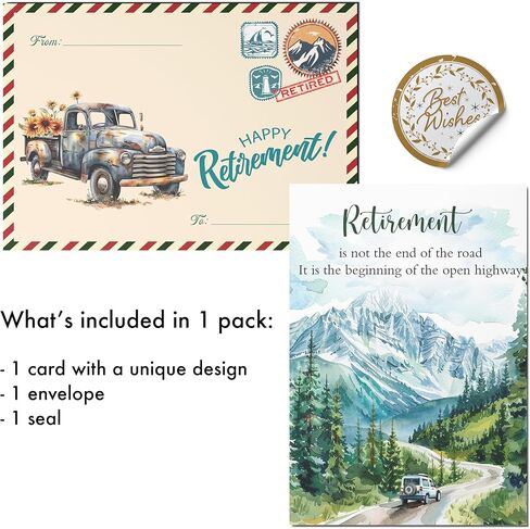 Happy Retirement Card, Retirement Gifts for Men Women, Coworker Goodbye Card, Leaving Work Card, Card For Retiring Coworker, Retirement Quote, Retirement Gift in Saudi Arabia