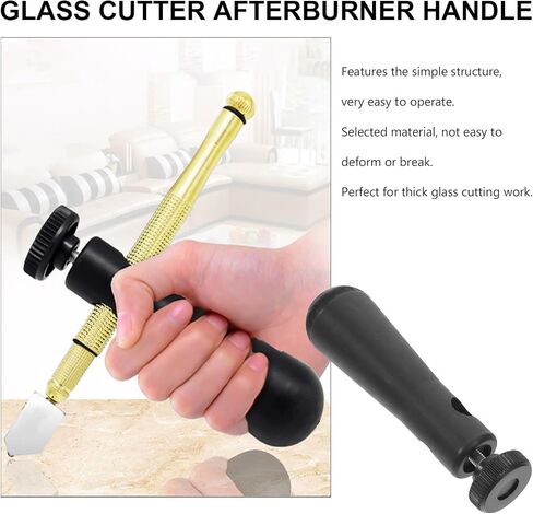 Veemoon Glass Cutter Handle Afterburner Handle Diamond Glass Cutter Accessory Tile Cutting Tools Mosaic Cutter Hand Tool Mirror Cutter Plastic Handle Torque Bar in Saudi Arabia