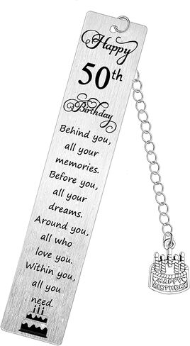 Happy 30th Birthday Bookmark Inspirational Bookmark Gifts for Women Men Best Friends Behind You All Your Memories Bookmark Book Lover Bookmark in Saudi Arabia