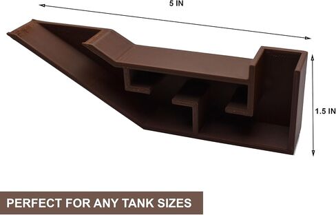Aquarium Shrimp Party Tunnel, Includes Exquisite VIP Room and Two Entrances, Tunnel Cave for Shrimplets to Rest and Hide, Decor Hideaway Tunnel Made from Canada (Black) in Saudi Arabia