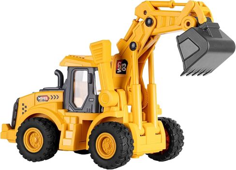 Construction Toys, Power Haulers Road Roller, 1:10 Scale 15", Real Working Parts, with Motion Drive Technology & Lights & Sounds, Indoor/Outdoor Play, Sturdy Plastic Construction, Ideal Sand/Beach Toy in Kuwait