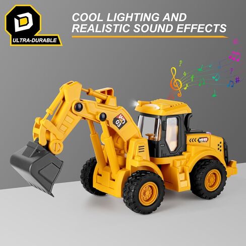 Construction Toys, Power Haulers Road Roller, 1:10 Scale 15", Real Working Parts, with Motion Drive Technology & Lights & Sounds, Indoor/Outdoor Play, Sturdy Plastic Construction, Ideal Sand/Beach Toy in Kuwait