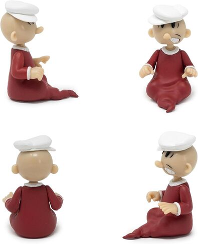 Boss Fight Studio Olive Oyl Popeye Classics Figure 1 Action Figure - تمثال مفصلي للغاية مع الملحقات بما في ذلك البازلاء Swee '، وتنورة النسيج ، والرؤوس البديلة واليد ، والقبعة القابلة للإزالة - 1:12 in Kuwait