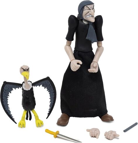 Boss Fight Studio Olive Oyl Popeye Classics Figure 1 Action Figure - تمثال مفصلي للغاية مع الملحقات بما في ذلك البازلاء Swee '، وتنورة النسيج ، والرؤوس البديلة واليد ، والقبعة القابلة للإزالة - 1:12 in Kuwait