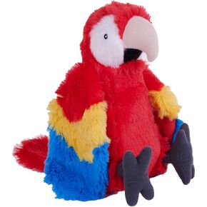 Wild Republic Cuddlekins Eco Mini Scarlet Macaw, Stuffed Animal, 8 Inches, Plush Toy, Fill is Spun Recycled Water Bottles, Eco Friendly