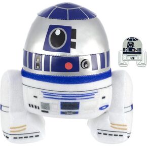 Star Wars R2-D2 Stylized 7 Inch Plush with Enamel Pin