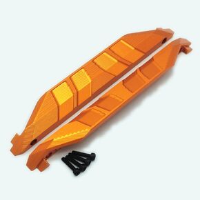 Aluminum Chassis Side Trail Bars Orange for Traxxas 1/10 MAXX 8923