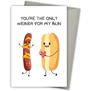 Valentines Day Card for Him Funny Valentines Day Gifts for Him Husband Boyfriend Valentines Day Gifts Mens Valentines Gifts for Him, Valentines Day Card for Him Boyfriend Husband Gifts You're The Only