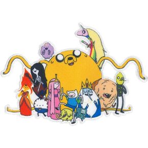 C&D Visionary Adventure Time Group Photo Patch, Yellow