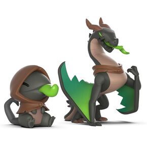 Unstable Games - Casting Shadows Vinyl Figure Set - Haze Greentongue & Haze The Devastator - Collect Your Favorite Casting Shadows Characters!