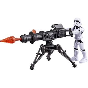 Star Wars Mission Fleet Gear Class Imperial Cannon Assault, 2.5-Inch-Scale Stormtrooper Action Figure, Toy for Kids Ages 4 and Up (F3786)