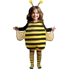 VZQI Bumble Bee Costume for Girls Funny Animal Halloween Kids Costumes