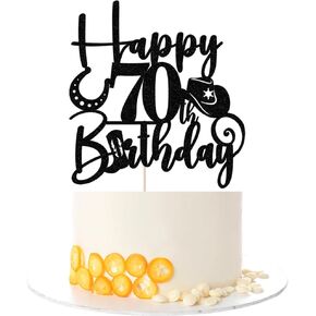 Kaoenla Cowboy Cake Topper-Cowboy موضوع سعيد 30th عيد ميلاد ديكور ، عيد ميلاد 30 ديكورات حفل الذكرى (30)