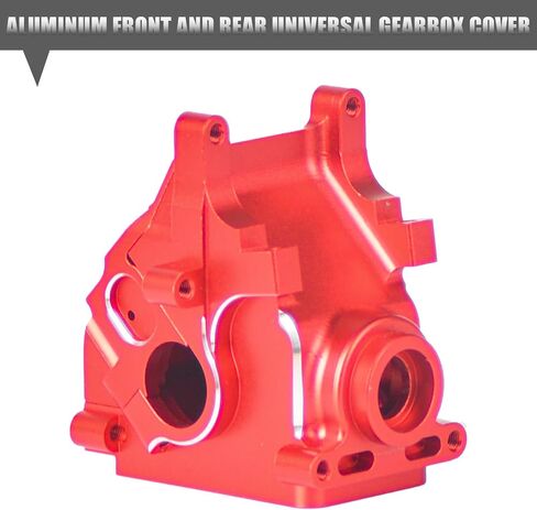 Front Rear Gearbox Housing Set for 1/8 1/7 Scale RC Models Compatible with ARRMA Kraton, Senton, Typhon, Talion, Mojave, Infraction, Limitless - Aluminum Alloy Construction, Improved Heat Dissipation in Saudi Arabia