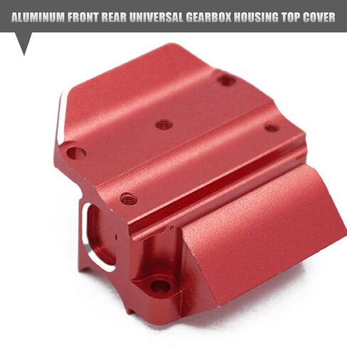 Front Rear Gearbox Housing Set for 1/8 1/7 Scale RC Models Compatible with ARRMA Kraton, Senton, Typhon, Talion, Mojave, Infraction, Limitless - Aluminum Alloy Construction, Improved Heat Dissipation in Saudi Arabia