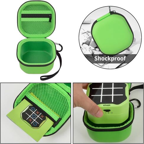 GWCASE Case Compatible with GiiKER Tic Tac Toe Bolt Game 3-in-1 Handheld Puzzle Console, Fidget Toys Board Games Storage Organizer Holder Box for Kids and Adults (Bag Only) in Kuwait