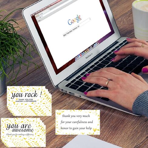 200 Pieces You Are Awesome Cards Colorful Thank You For Making a Difference Cards Thank You Note Cards Appreciation Insert Greeting Card for Staff Teacher Employee Doctor Volunteer in Saudi Arabia