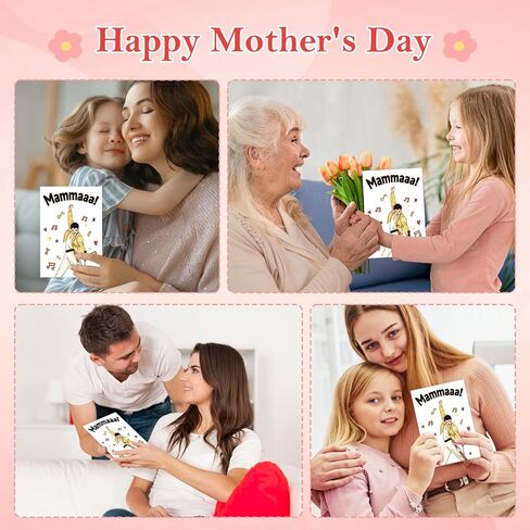 FLYAB Trump Mother's Day Card - 5.5"x 8" Funny Trump Birthday Card with Envelope Best Mother's Day Gift for Mom Grandma Wife Sister in Kuwait