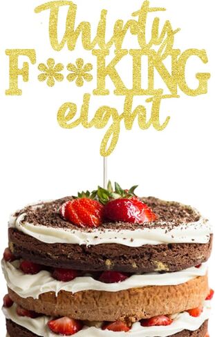 Happy 33rd Birthday Cake Topper 33 Birthday Cake Toppers-Gold Glitter, Funny 33rd Cake Topper for Men,33 Cake Topper For Women, 33rd birthday decorations,33rd Birthday Cake Topper in Saudi Arabia