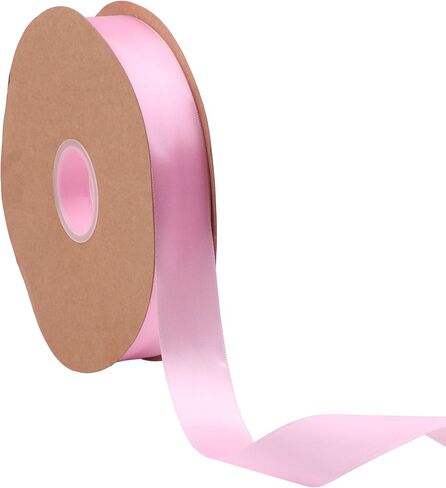 YAKA Double Sided Polyester Satin Ribbon Roll,1 inch Wide 100 Yard Length for Wedding,Party Decoration,Gift Wrapping,Sewing,DIY Hair Accessories,Craft Supplies (Purple, 1inch/25mm) in Saudi Arabia