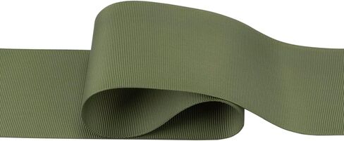 Avanava 3 بوصة شريط الشريط العريض Grosgrain - 25 ياردة (570 -MOSS) in Saudi Arabia