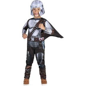 STAR WARS Toddler Mandalorian Costume, Boys Halloween Costume, 3T-4T - Officially Licensed