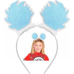 Dr Thing Headband One Blue Fur Headband for Costume Party School Festivals Halloween