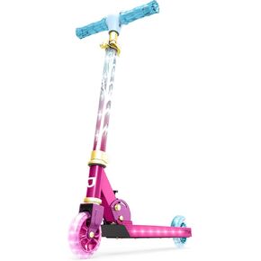 Jetson Character Kids Kick Scooter, LED Lights on Stem & Light-Up Wheels, Lightweight Frame, Height-Adjustable Handlebar, Lean-to-Steer System, Easy-Fold Mechanism in Kuwait