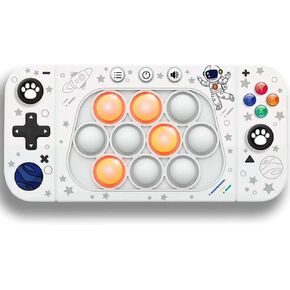 Fast Push Handheld Game, Pop Light Up Game Toys Upgraded Version 2, Lightly Push to Turn Off The Lit Bubbles. Fidget Sensory Toys for 6 7 8 9 Year Old Kids Boys & Girls & Teens Birthday Gifts