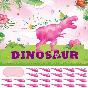 Wernnsai Pin the tail on the Mermaid Game - 21 '' X 28 '' Mermaid Party Game 24pcs tails forms forms for birm