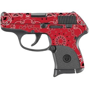 MightySkins Skin Compatible with Ruger LCP 380 - Bandana | Protective, Durable, and Unique Vinyl Decal wrap Cover | Easy to Apply, Remove, and Change Styles | Made in The USA
