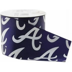 Atlanta Ribbon 2-1/2"" Inches by 9-Feet, Blue
