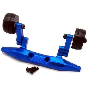 Aluminum Rear Ajustable Wheelie Bar Blue for Traxxas Rustler 4X4 6776