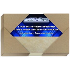 25 Old Age Parchment 65lb Cover Paper Sheets 11 X 17 Inches Cardstock Weight Colored Sheets (11"X17") Tabloid|Ledger Size - Printable Old Parchment Semblance Through The Processing of The Pulp