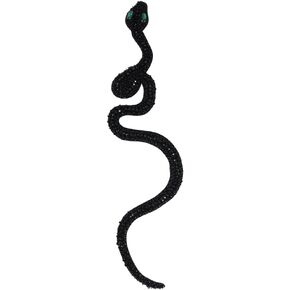 Taylor Red Sequin Patches Rhinestones Snake Applique Cool Snake Patches Crystal Animal Patches Art Folk Badges Sew On 1 Piece (F)