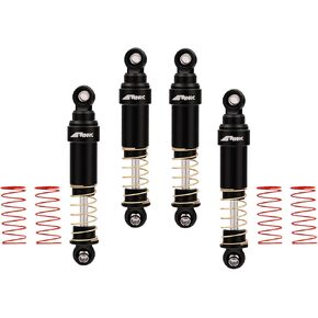 Alum Simulated 50MM TRX4M Shocks for 1/18 TRX-4M Front Rear Shock Series Upgrades Part Black