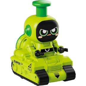 Press & Go Baby Toy Car ، مركبات روبوت مع مهارات حركية رائعة ، ألعاب زحف تفاعلية للرضع 12 شهرًا والأطفال الصغار 1 2 3 4 5