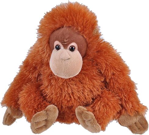 Wild Republic Orangutan Plush, Stuffed Animal, Plush Toy, Gifts for Kids, Cuddlekins 8 Inches in Kuwait