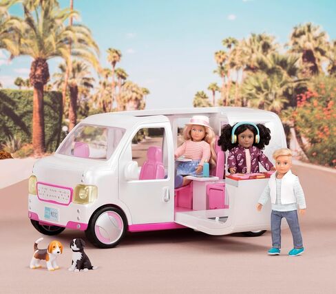 Lori – Vehicle for Mini Dolls – Large Car for 6-inch Dolls – Music Booth & Wardrobe – Sounds & Lights – 3 Years + – Sweet Escape Luxury SUV in Saudi Arabia