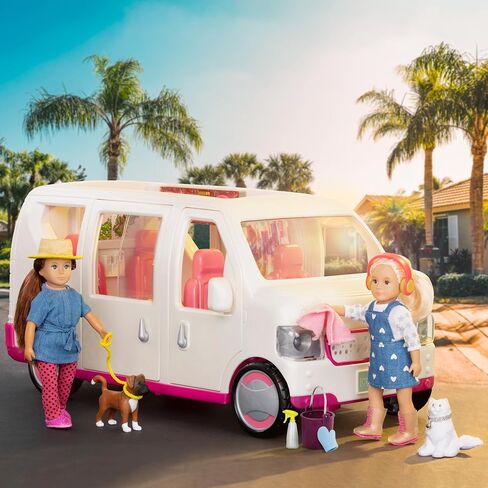 Lori – Vehicle for Mini Dolls – Large Car for 6-inch Dolls – Music Booth & Wardrobe – Sounds & Lights – 3 Years + – Sweet Escape Luxury SUV in Saudi Arabia
